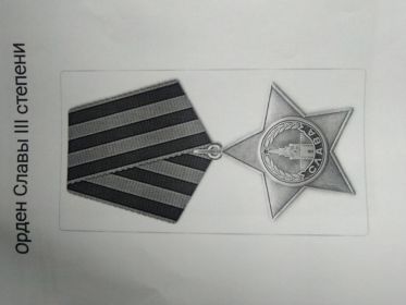 Орден Славы III степени