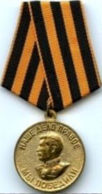 Медаль ,,За победу над Германией в Великой Отечественной войне 1941 - 1945 гг."