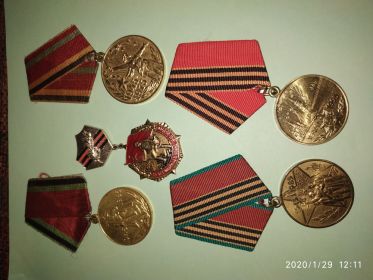 юбилейные медали