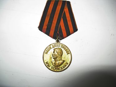 медаль "За Победу над Германией