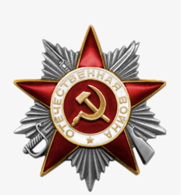 Красная звезда, Орден Отечественной войны 1 и 2 степени, медали за оборону Сталинграда, за Победу над Германием и другие.