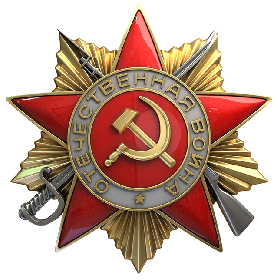 Медалью Отечественной войны 1 степени