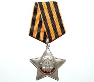 Орден Слава 3-ей степени