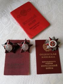 Орден Красный Звезды дважды