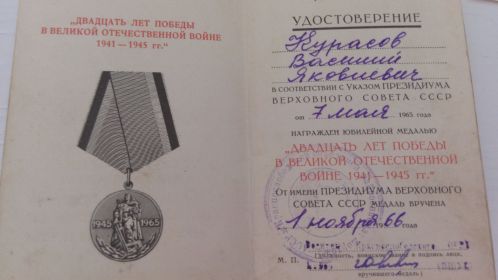 Двадцать лет победы в Великой Отечественной Войне 1941-1945гг