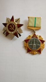 "Волховский фронт 1941-1944", орден Отечественной войны II степени"