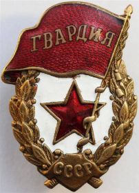 Знак «Гвардия»