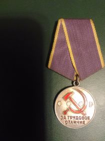 медаль За Трудовое Отличие