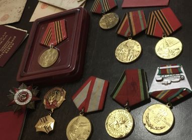 Орден второй степени Отечественной войны ,юбилейные медали