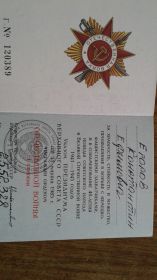 Орден ВОВ