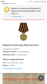 Медаль Победа над Германией в Великой отечественной войне в 1941-1945 г.г.
