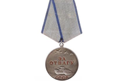 Медаль "За отвагу", медаль "За победу над Германией  в Великой Отечественной войне 1941-1945 г.г."