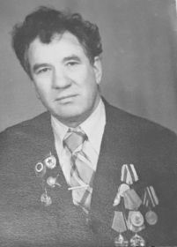 Медаль "За отвагу", орден "Красной звезды" и другие медали.