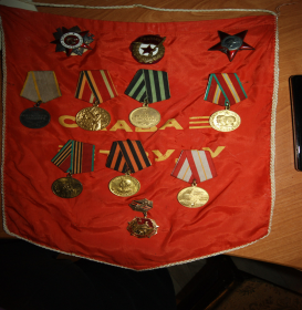 «Отечественной войны» II степени; - «Красной звезды»; - «Гвардия», медали: - «За взятие Кенигсберга»; - «За боевые заслуги»; - «За победу над Германией»