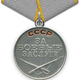 Медаль «За боевые заслуги» (30.04.1946 г.)