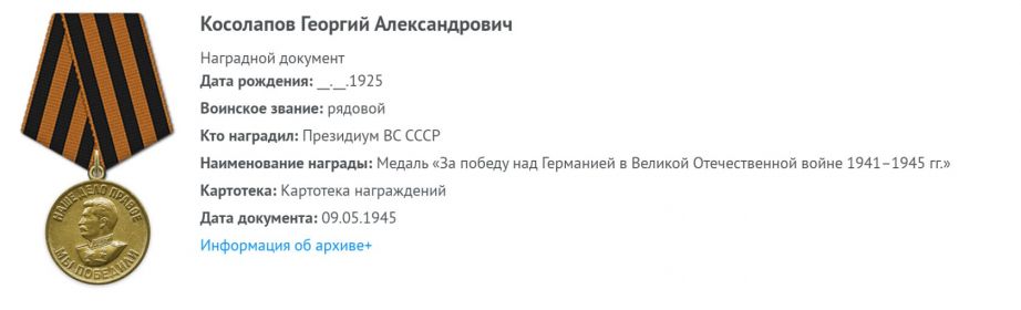 Медаль За Победу над Германией в Великой Отечественной войне 1941-45гг