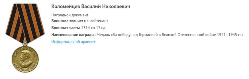 Медаль За Победу над Германией в Великой Отечественной войне 1941-45гг