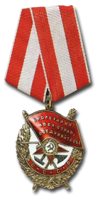 Орден «Красного знамени» (05.11.1954)