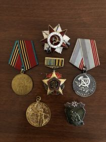 Орден Отечественной войны 2 степени, награда ветерану Невской дубровки и ветерану 10и КСД