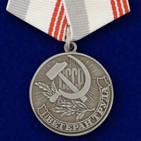 Медаль; Ветеран Труда