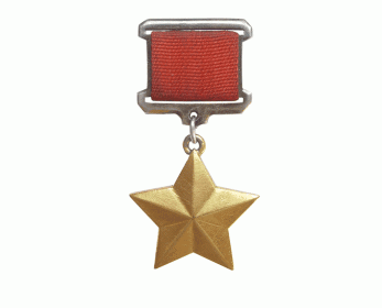 Присвоено звание Героя Советского Союза(10.04.1945, посмертно).