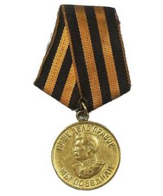 Медаль «За победу над Германией в Великой Отечественной войне 1941–1945 гг.»