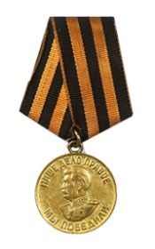 Медаль За победу над Германией в Великой Отечественной Войне 1941-1945 гг