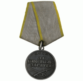 медаль ""За боевые заслуги"