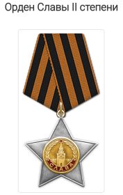 Орден славы II степени