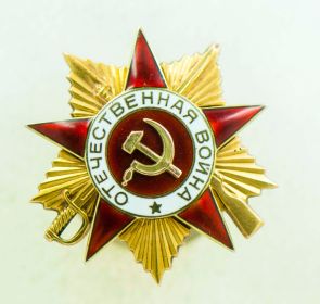 орден Отечественной войны 1 степени