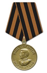 Медаль «За победу над Германией в Великой Отечественной войне 1941–1945 гг.»