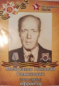 Орден Медаль «За отвагу»Орден Отечественной войны II степениМедаль «За победу над Германией в Великой Отечественной войне 1941–1945 гг.»Медаль «За победу над Германией в Великой Отечественной