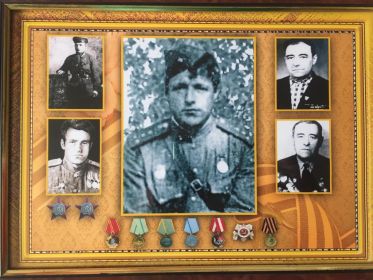 Красной звезды, красного знамени, орден отечественной войны, за оборону Ленинграда, за отвагу