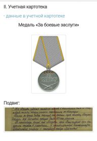 Медаль за боевые заслуги