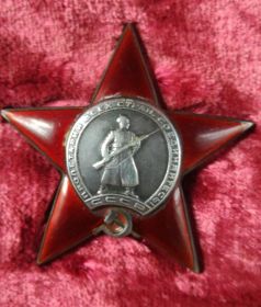 Орден "Красной Звезды", Орден "Славы 3 степени"