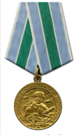 Награждён орденом «Отечественная война» II степени, медалями «За оборону Советского Заполярья», «За боевые заслуги», «За победу над Германией».