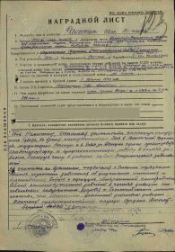 Медаль: «За боевые заслуги», Медаль: «За взятие Кенигсберга», Медаль: «За победу над Германией в Великой Отечественной войне 1941–1945 гг.», Орден Красной Звезды, Орден Отечественной войны II