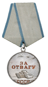 медаль "ЗА ОТВАГУ"