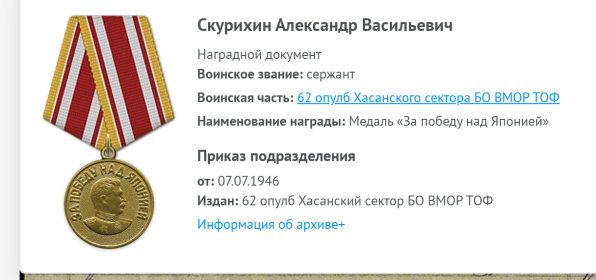 Медаль За Победу над Японией