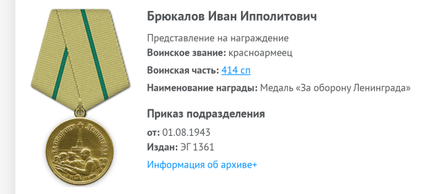 Медаль За оборону Ленинграда