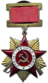Юбилейный орден «Отечественной войны» II степени