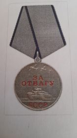 Медаль 《За отвагу》