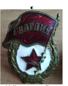 нагрудной знак «Гвардия»