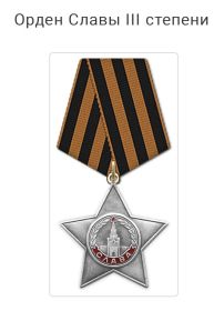 Орден Славы III степени