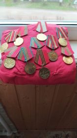 Много медалей