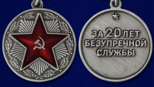 Медаль за безупречную службу в органах МВД