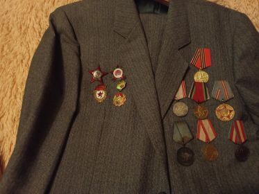 орден Отечественной войны, орден Красной звезды, орден за отвагу