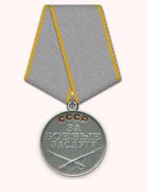 Медаль  "За боевые заслуги"
