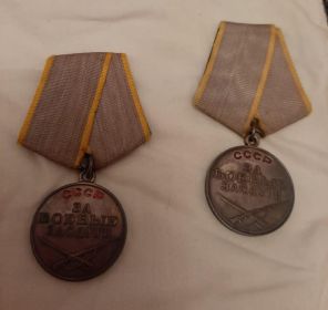 медали "За боевые заслуги"