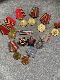 Медаль "За Отвагу", Орден Красной Звезды
